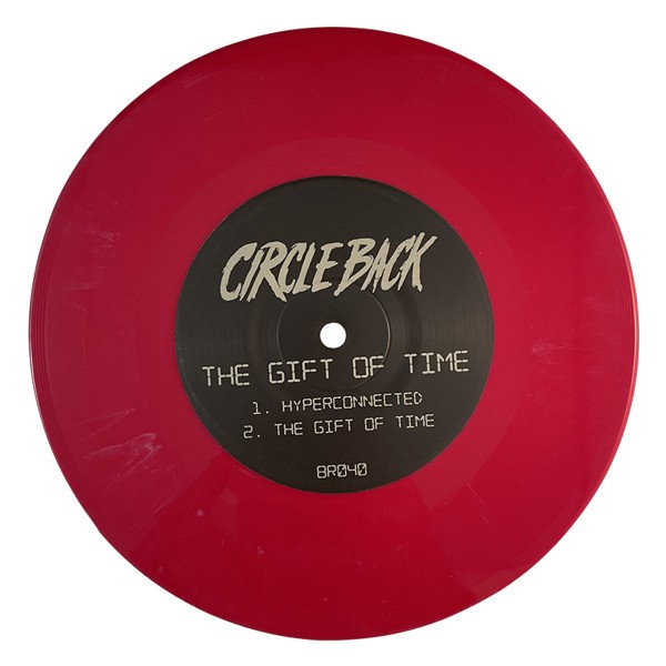 Circle Back – The Gift of Time (7″ RED VINYL) – PUNK *NEW/COLOR*
