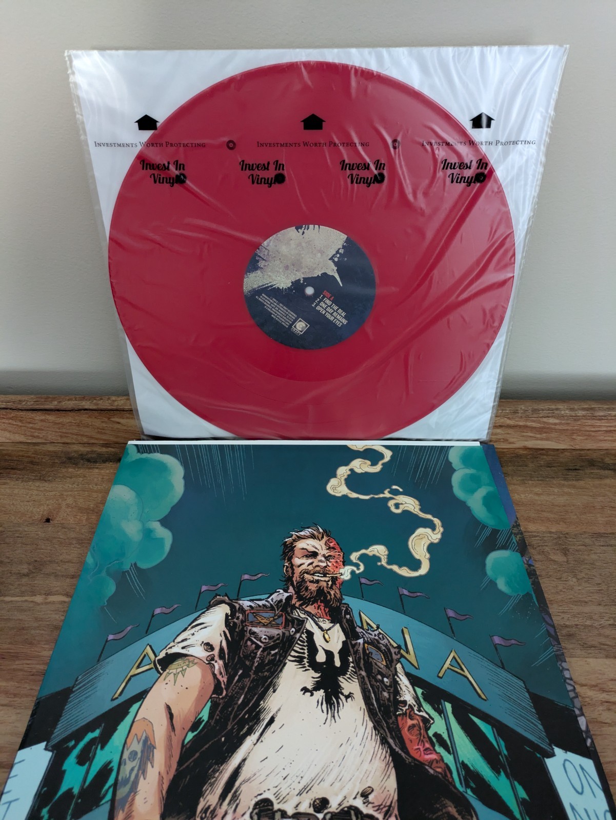 ALTER BRIDGE:One Day Remains LP Z2 Comics Edition Red Vinyl