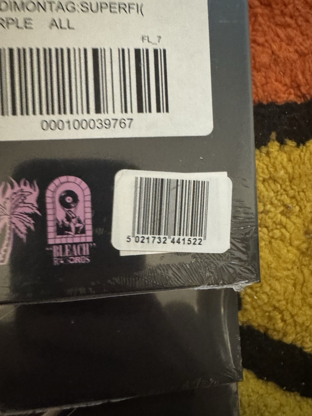 Heidi Montag Superficial Urban Outfitters Vinyl Signed Cover Magenta Glitter