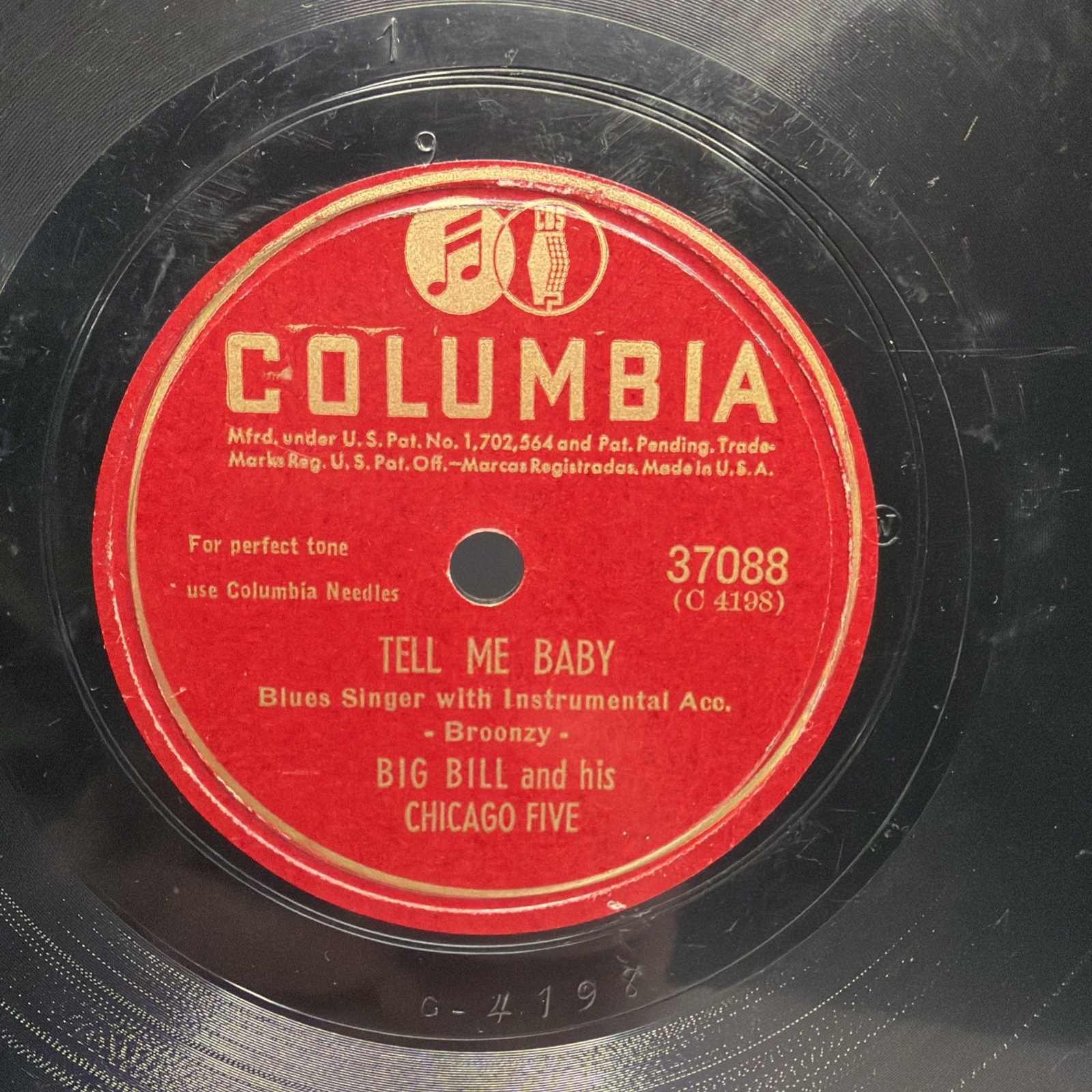 Big Bill Broonzy – I Feel So Good / Tell Me Baby – VG