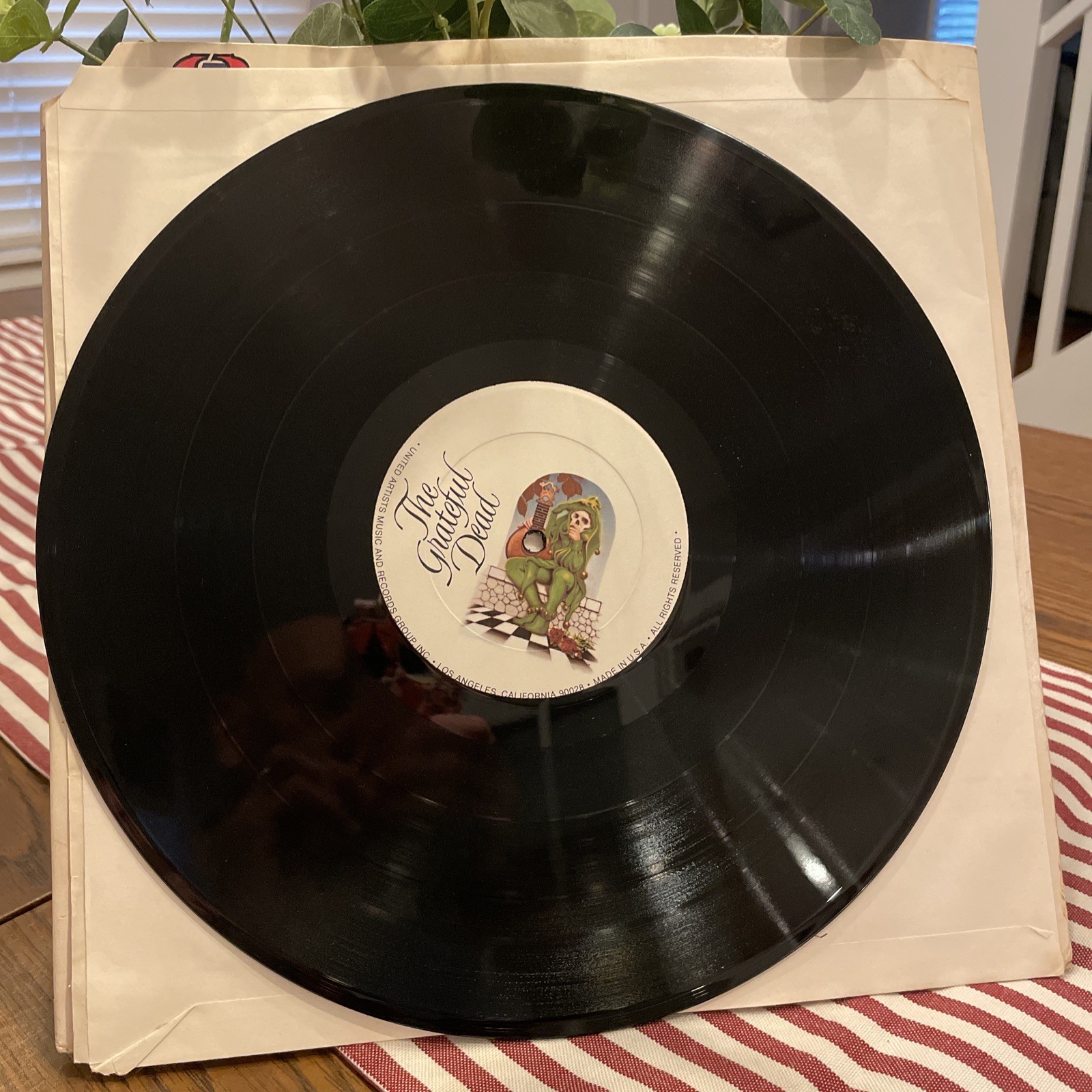 Grateful Dead “Steal Your Face” LP 1976 GD-LA620 Some Scratches See Photos