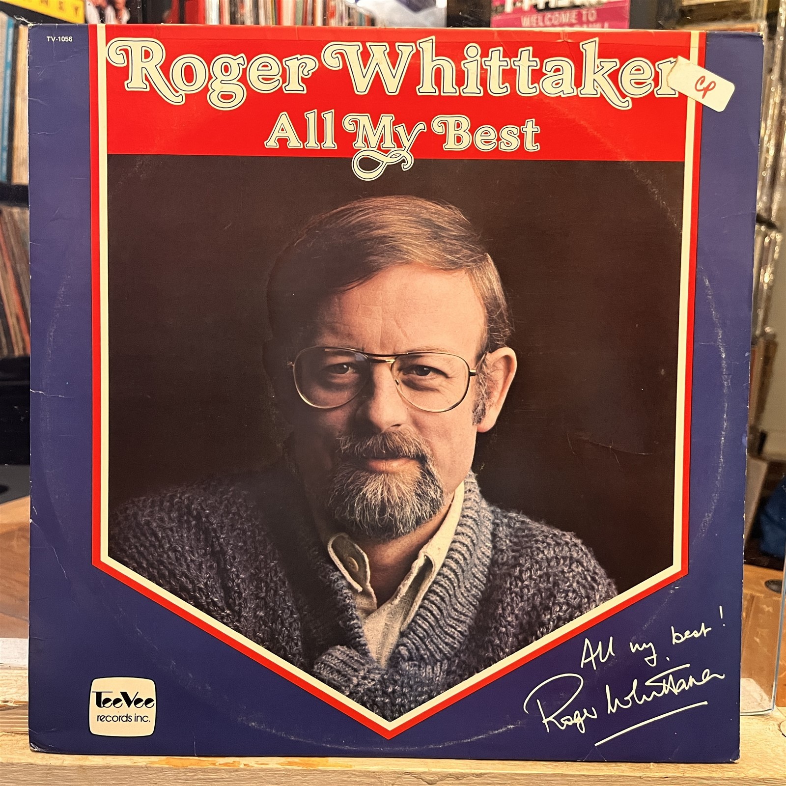 [FOLK/POP]~EXC 2 DOUBLE LP~ROGER WHITTAKER~All My Best~[1977~RCA~Issue]