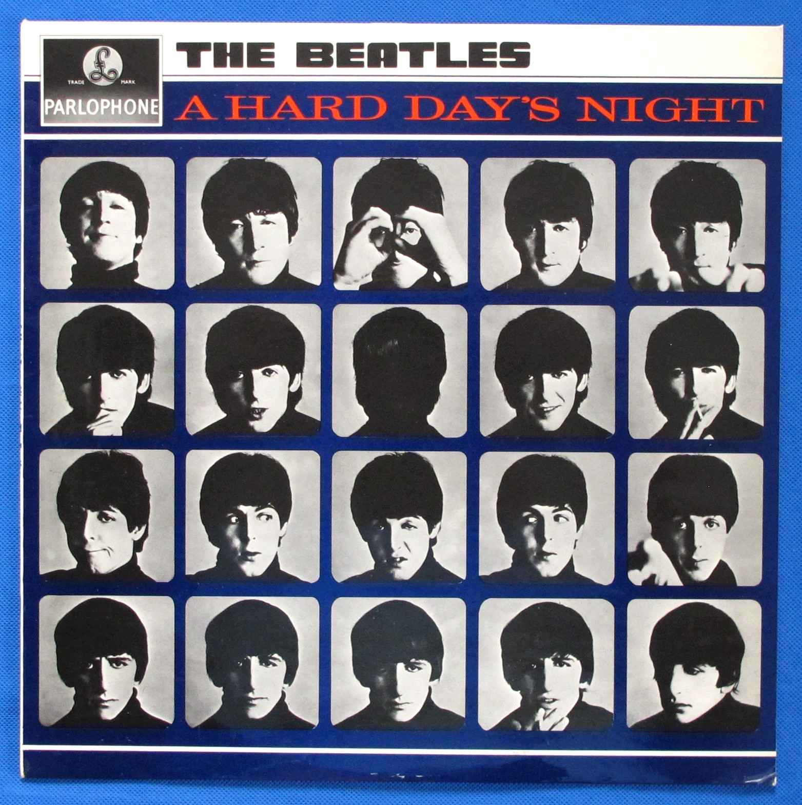 The Beatles ‘HARD DAYS NIGHT’ 1970 UK ‘Stereo’ LP ~ NEAR MINT Disc & Play