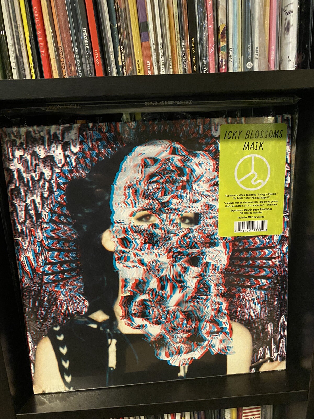 Icky Blossoms Mask LP vinyl, Saddle Creek Indie Rock
