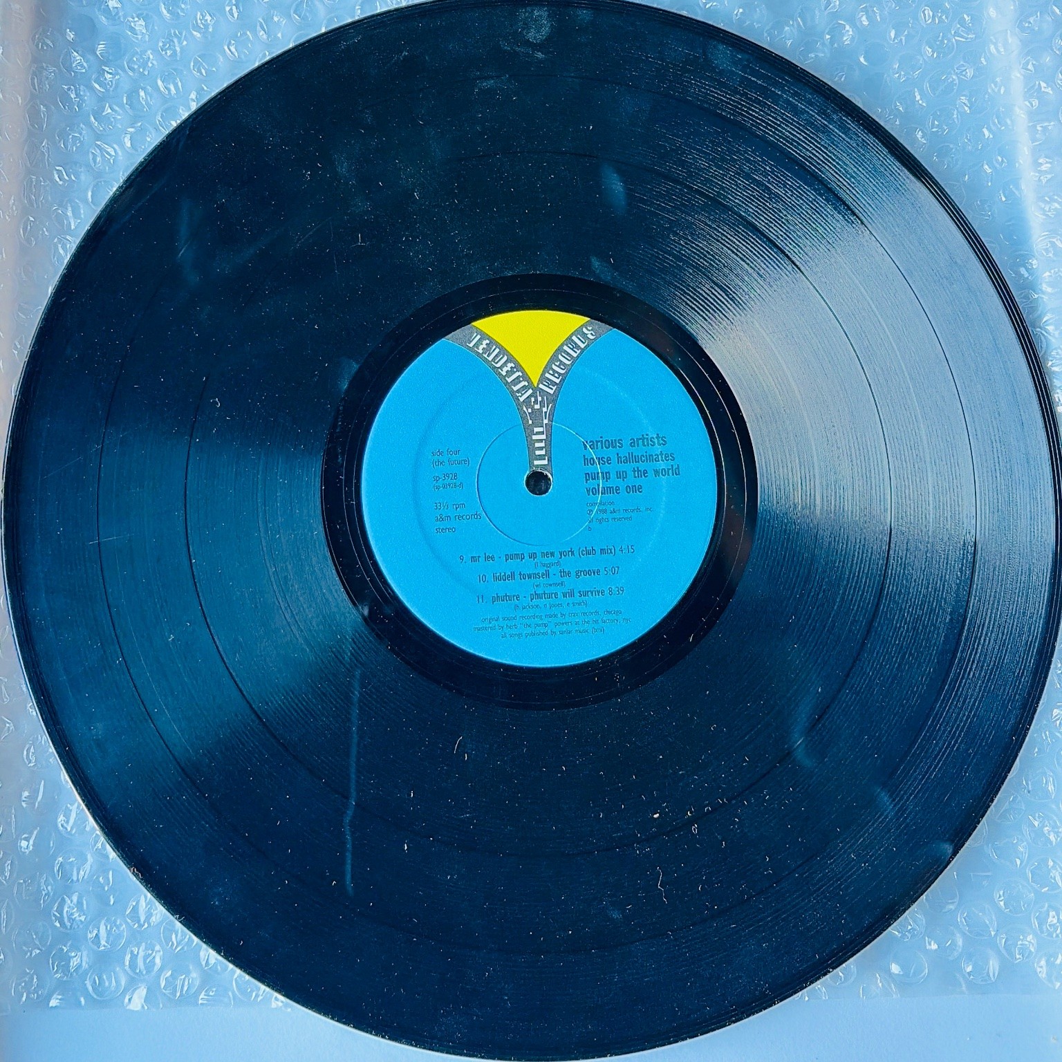house hallucinates – Pump Up The World Vol.1 2LP 1988 Trax ACID House TECHNO NM