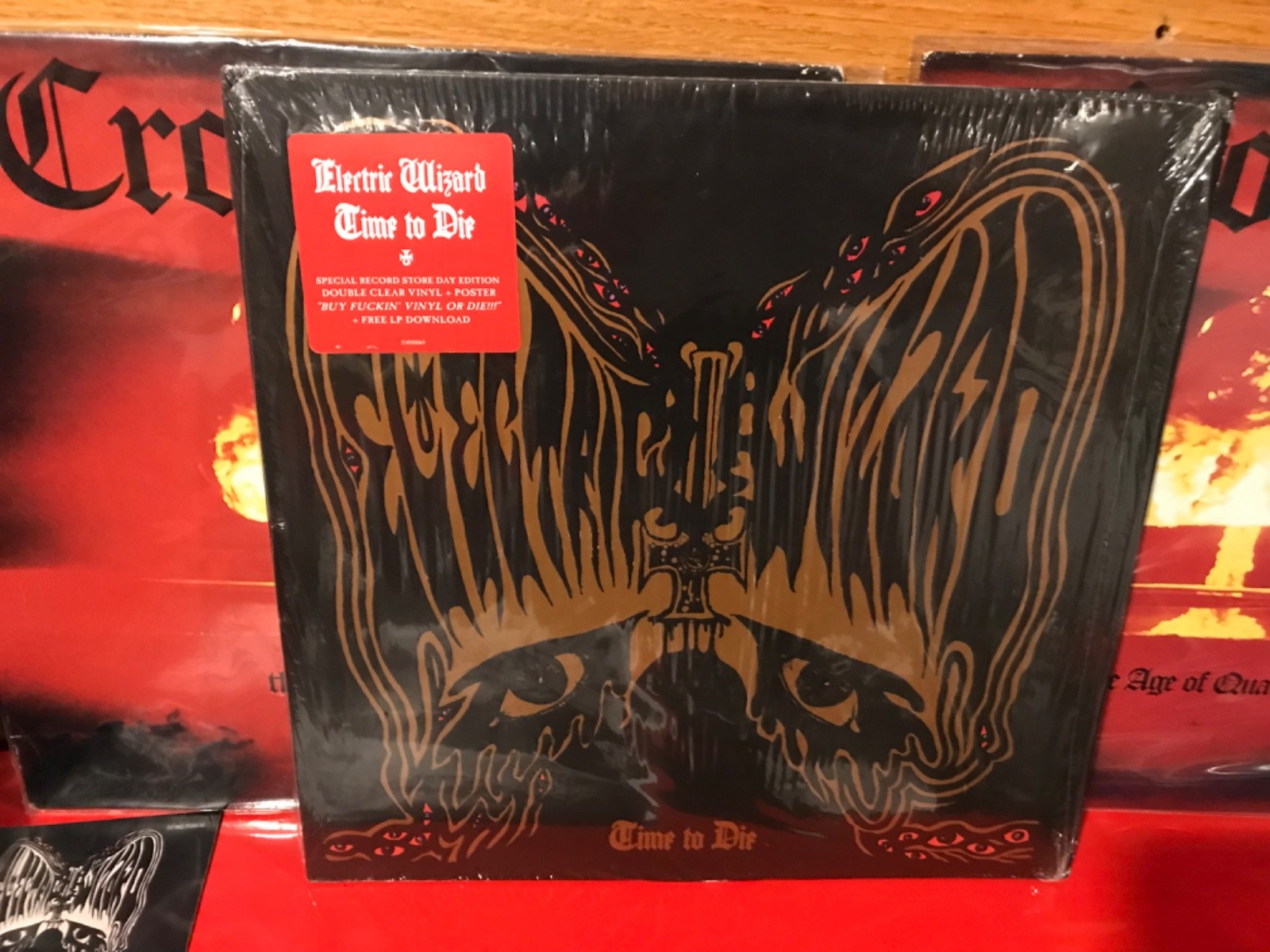 ELECTRIC WIZARD: time to die WITCHFINDER 12″ 2x LP 33 RPM Euro Sealed