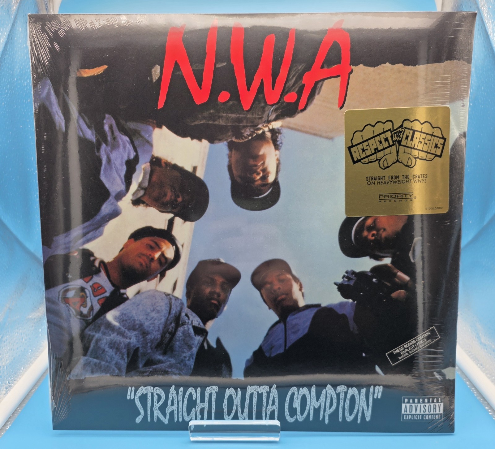 NWA Straight Outta Compton (USA) RESPECT THE CLASSICS New Sealed Black Vinyl LP