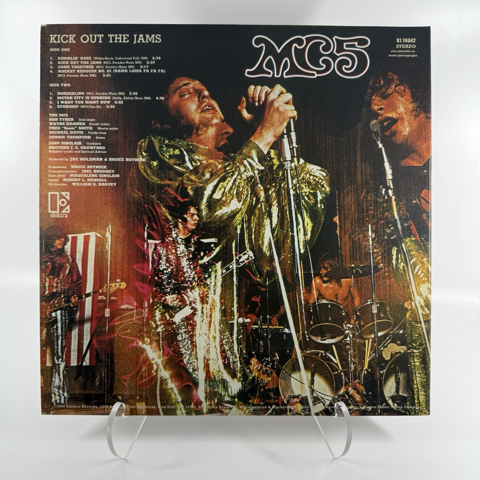 MC5 – Kick Out The Jams Vinyl Record 180 Gram Reissue R174042