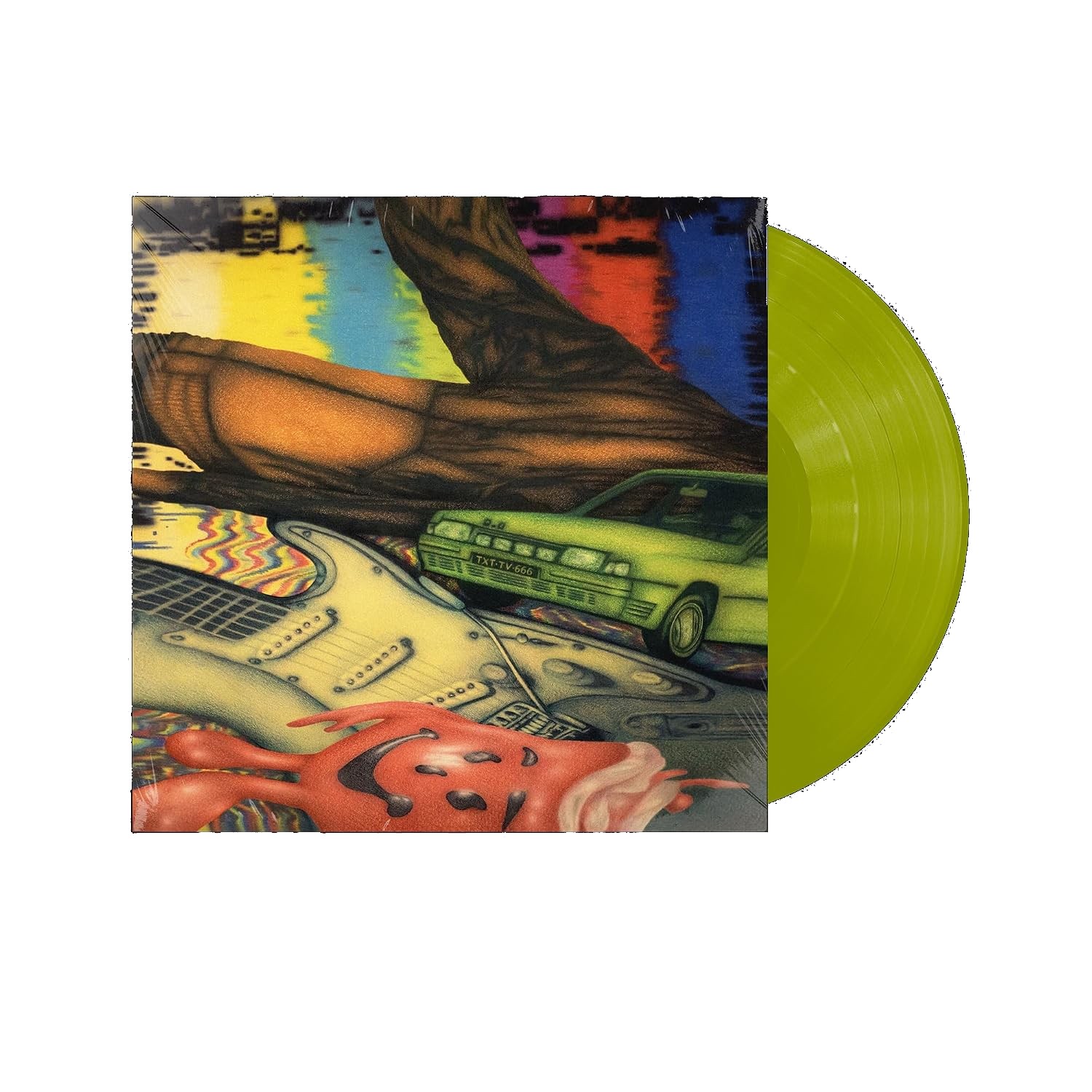 Teksti-tv 666 4 (Vinyl) 12″ EP Coloured Vinyl (UK IMPORT) (PRESALE 08/28/2026)