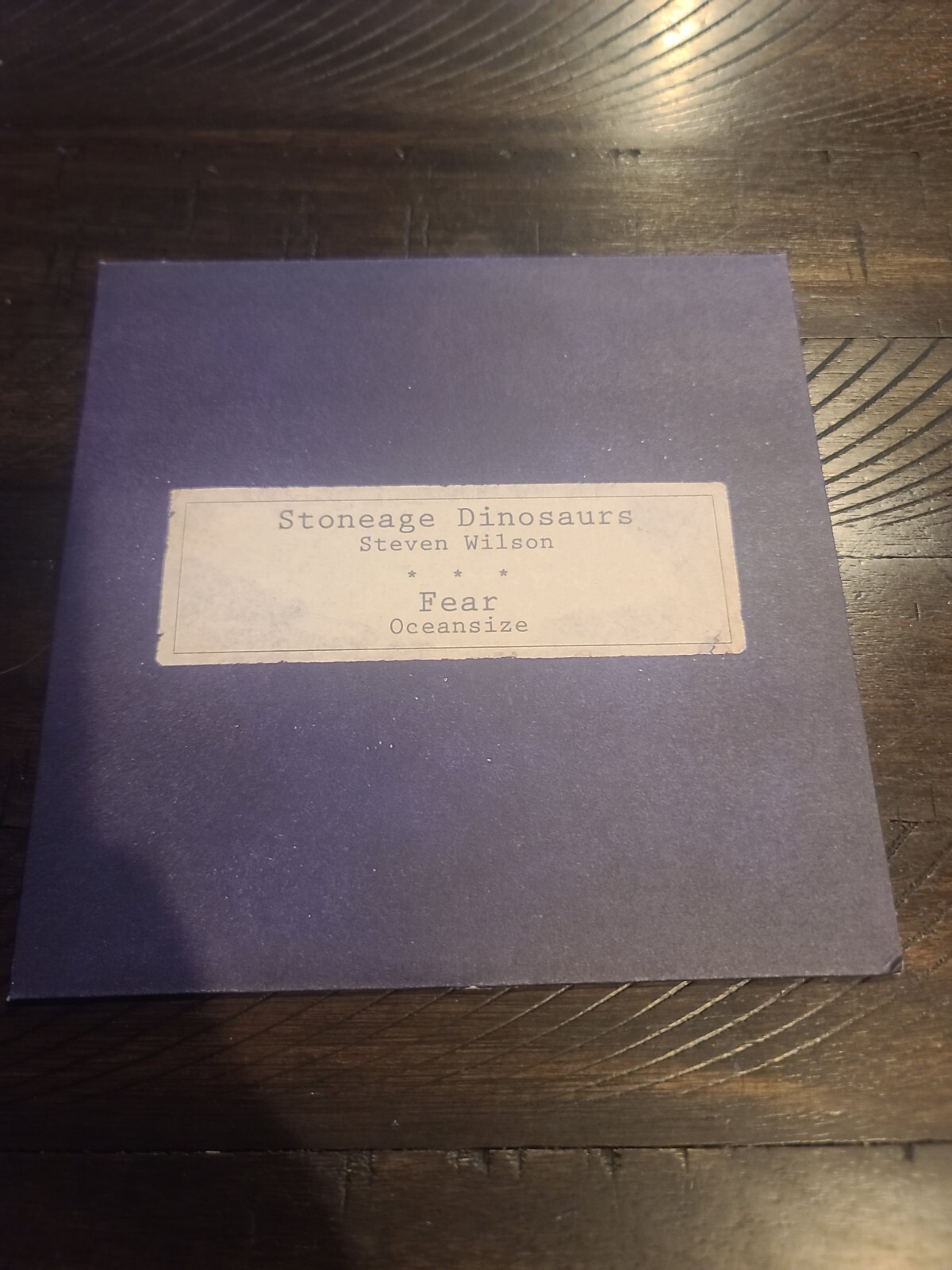 STEVEN WILSON STONEAGE DINOSAURS RSD 2011 White Vinyl 7′ PORCUPINE TREE RARE OOP