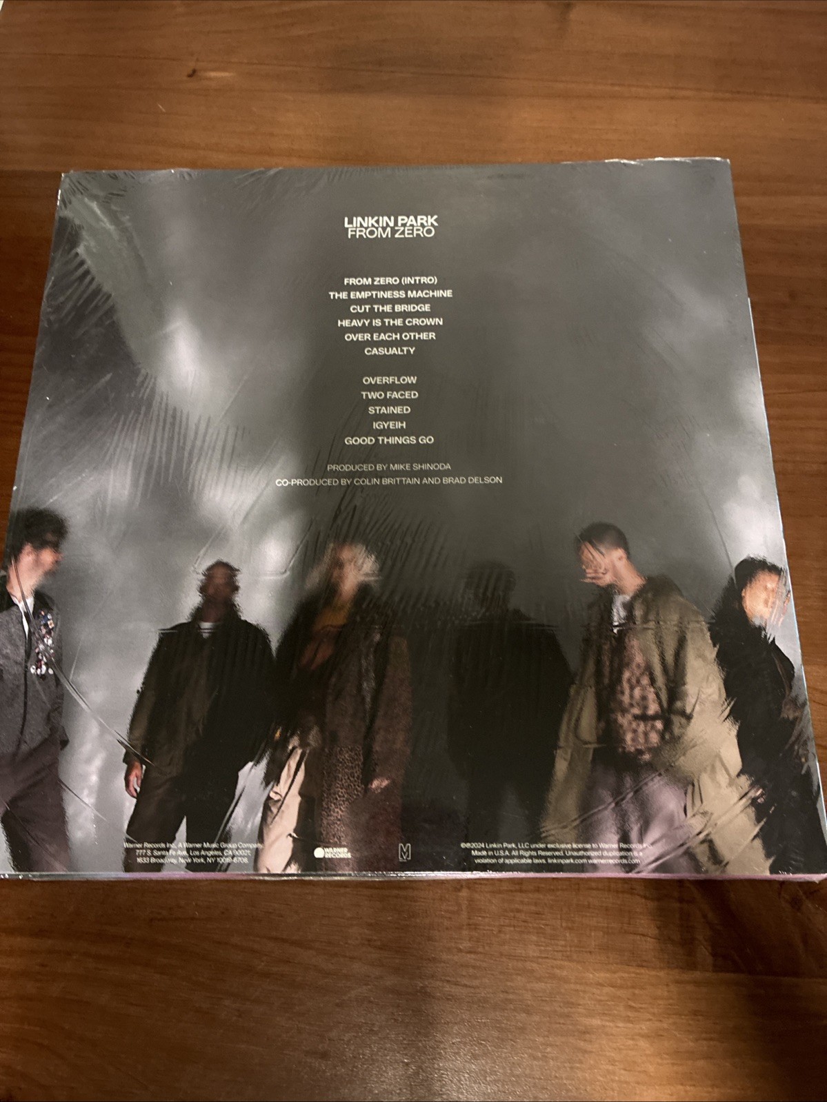 Linkin Park – From Zero (Translucent Sea Blue Vinyl LP) – NEW