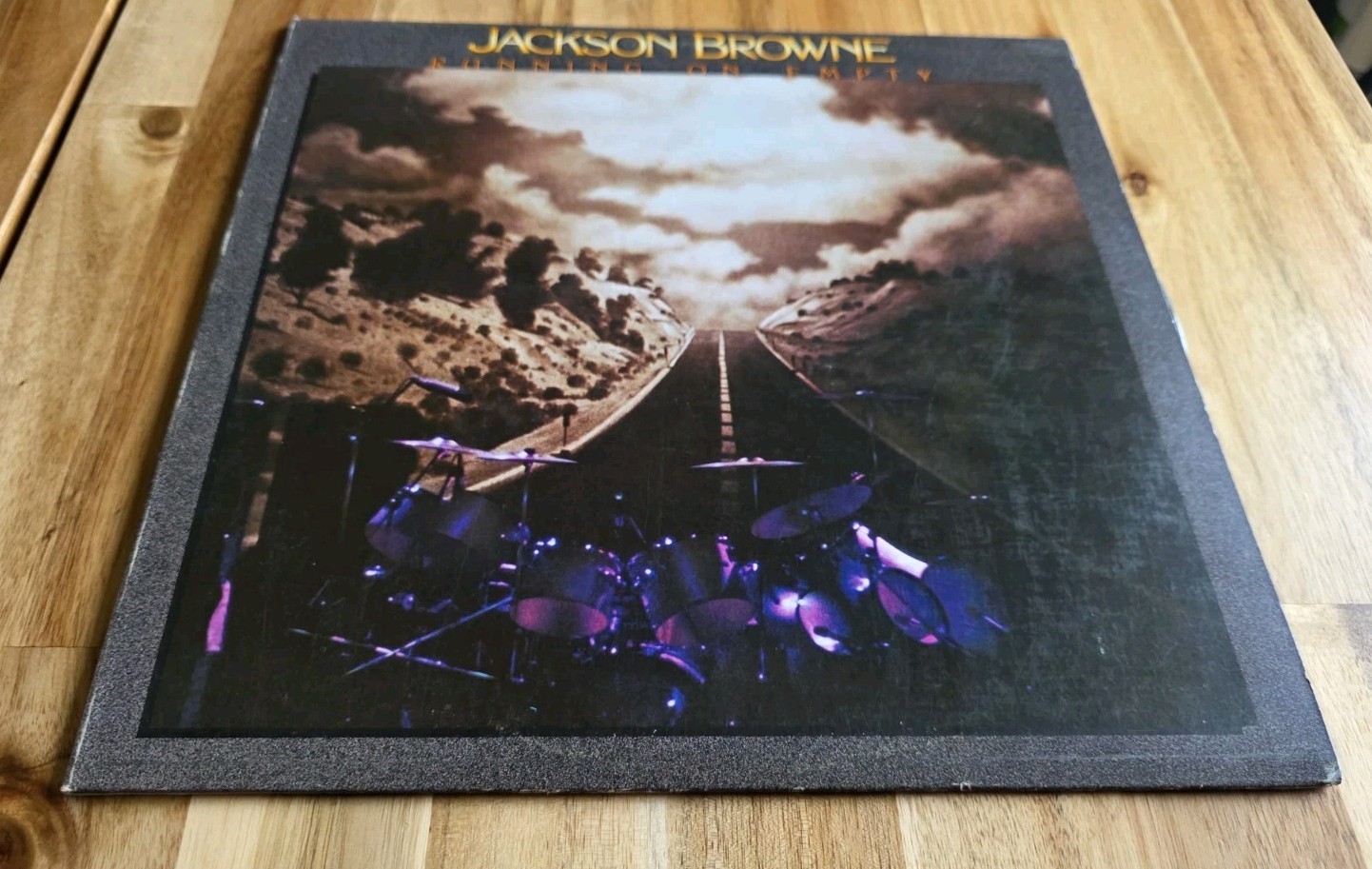 Jackson Browne Running On Empty 1977 1st Press PRC-W NM Booklet Lyrics Ex-NM