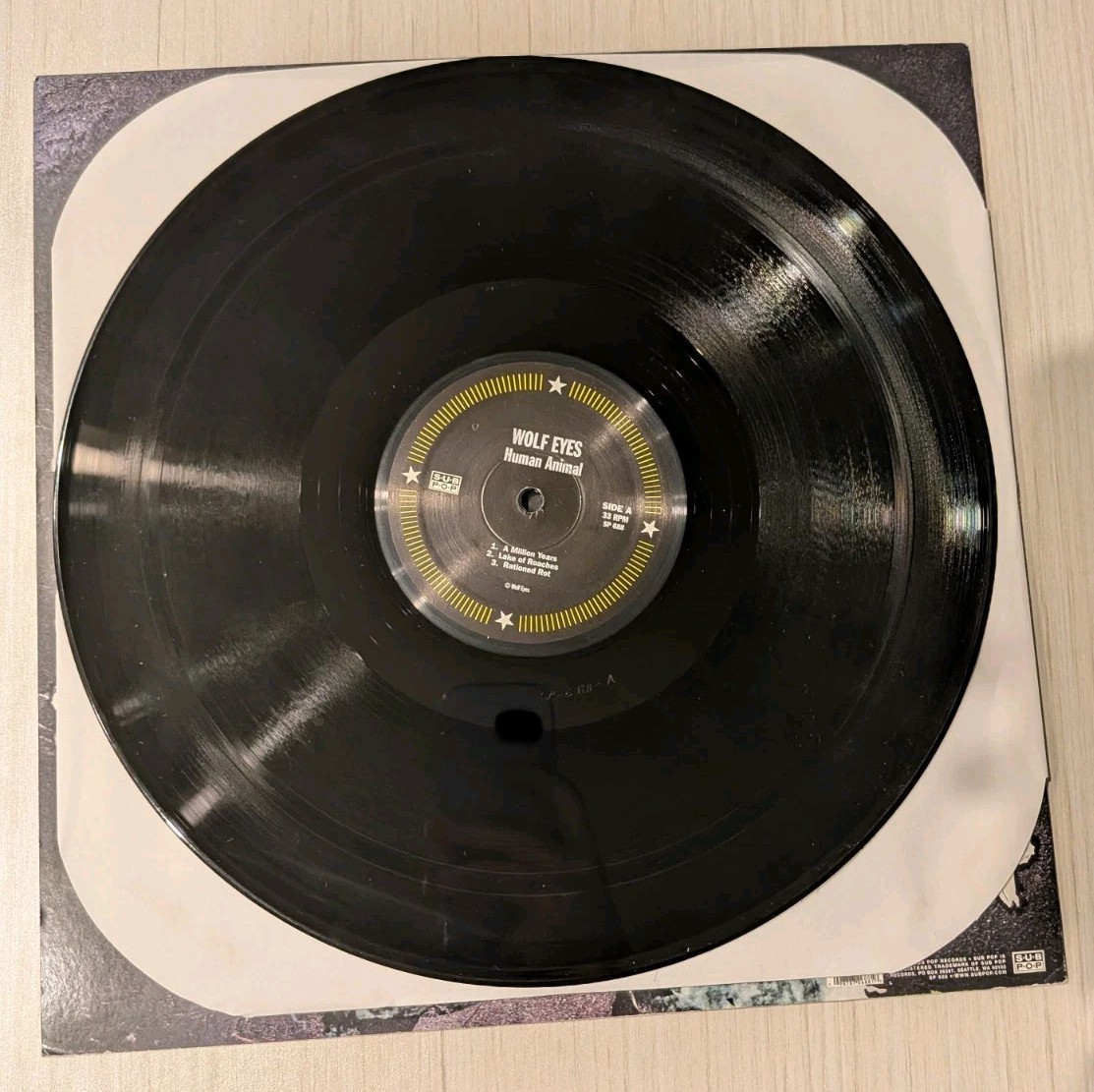 Wolf Eyes – Human Animal & Always Wrong Vinyl LP Lot