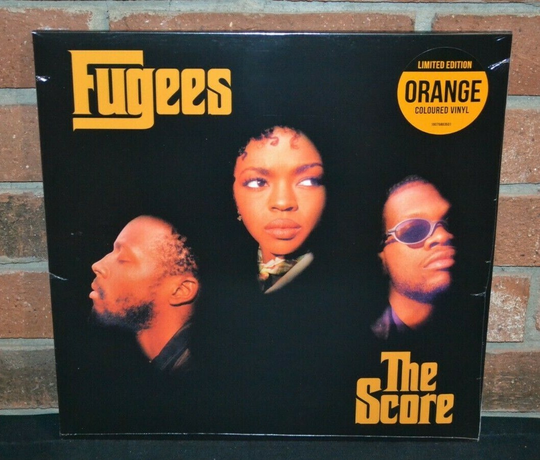 FUGEES – The Score, Limited Import 2LP ORANGE COLORED VINYL New & Sealed!