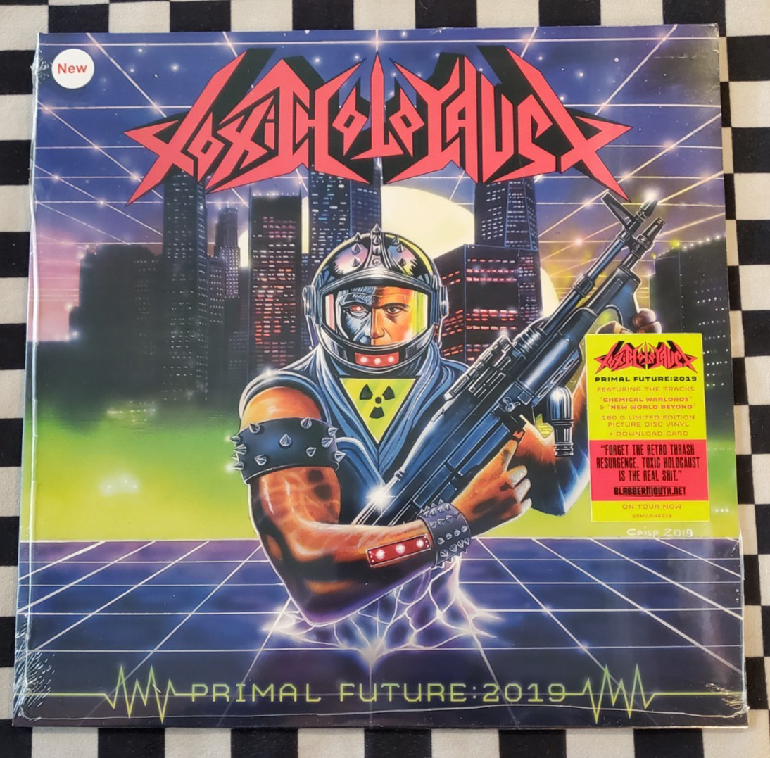 Primal Future:2019 LP by Toxic Holocaust vinyl picture disc limited 2019 sealed