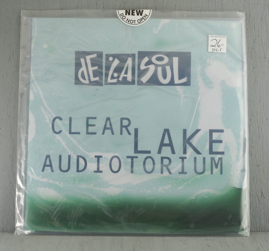DE LA SOUL Clear Lake Audiotorium GEL SLEEVE EP sealed VINYL Record HIP HOP NEW