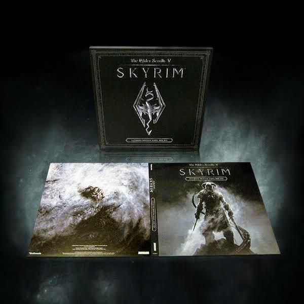 Skyrim Ultimate Edition Vinyl Record Soundtrack 4 x LP Paarthurnax 2020 IN HAND