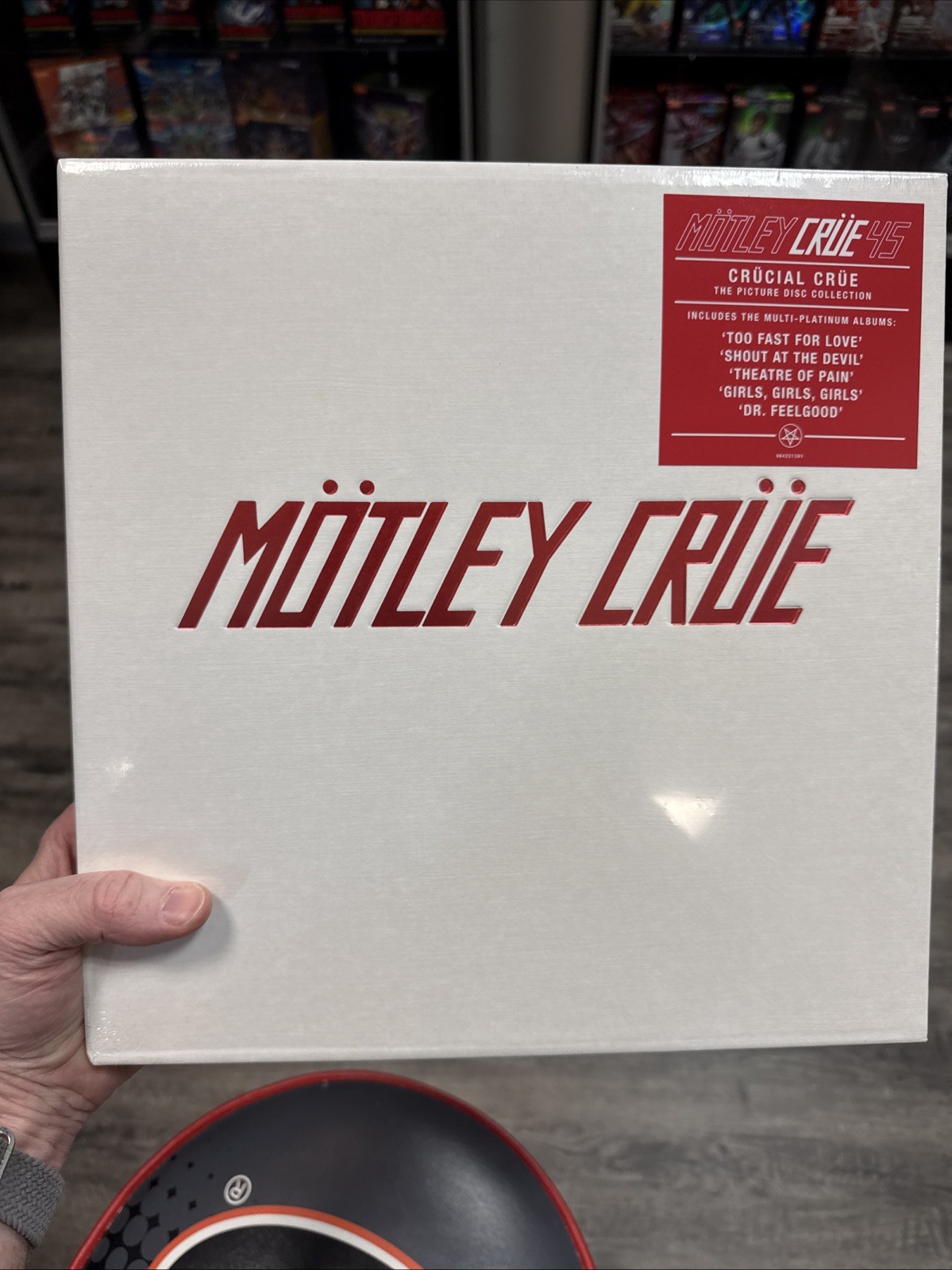 Crucial Crue 45th Anniversary Deluxe Picture by Motley Crue LP 7/10/2026