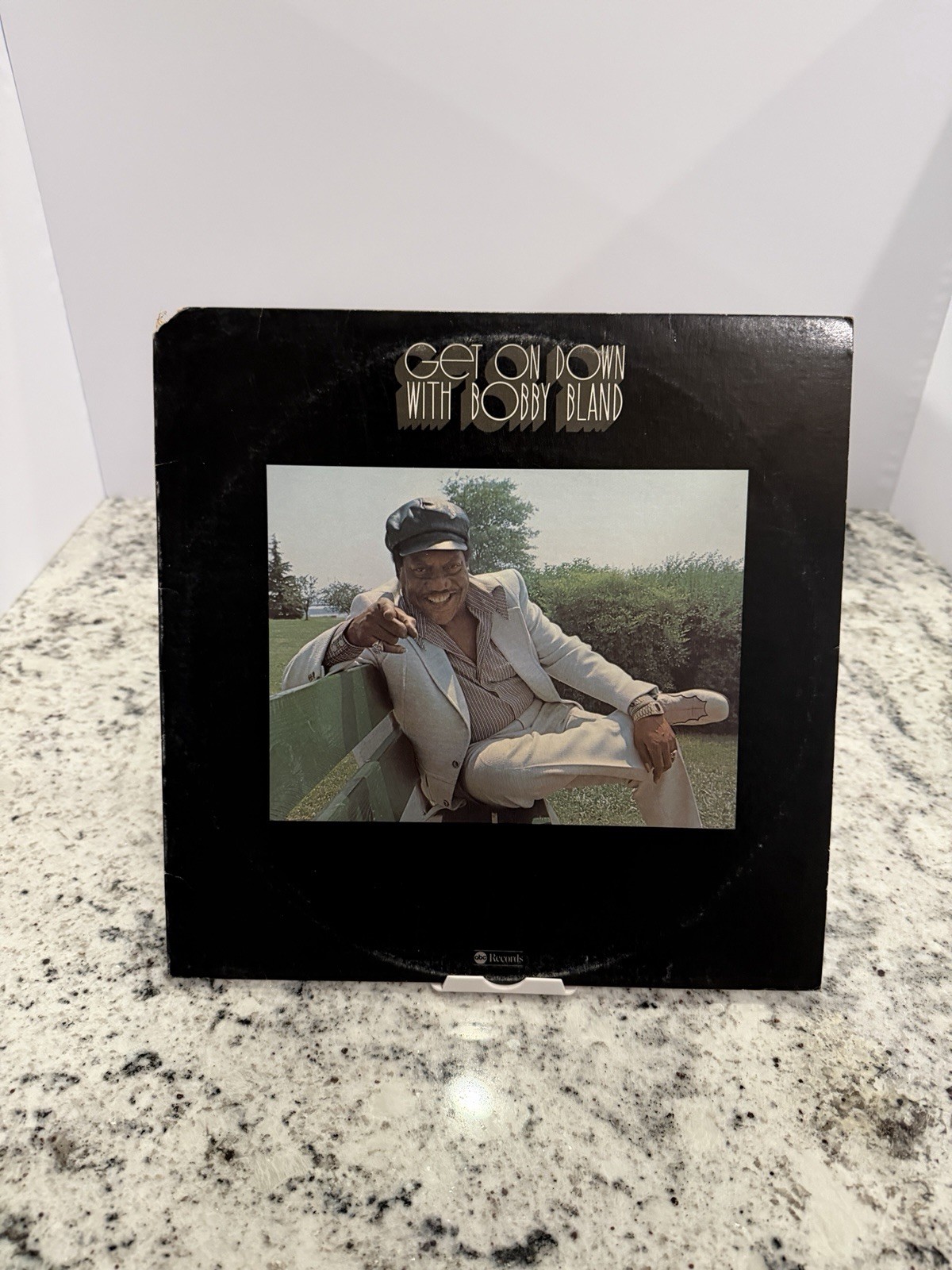 Bobby Bland Get On Down With Bobby Bland Vinyl LP ABC Records 1975 33 RPM ABCD-…