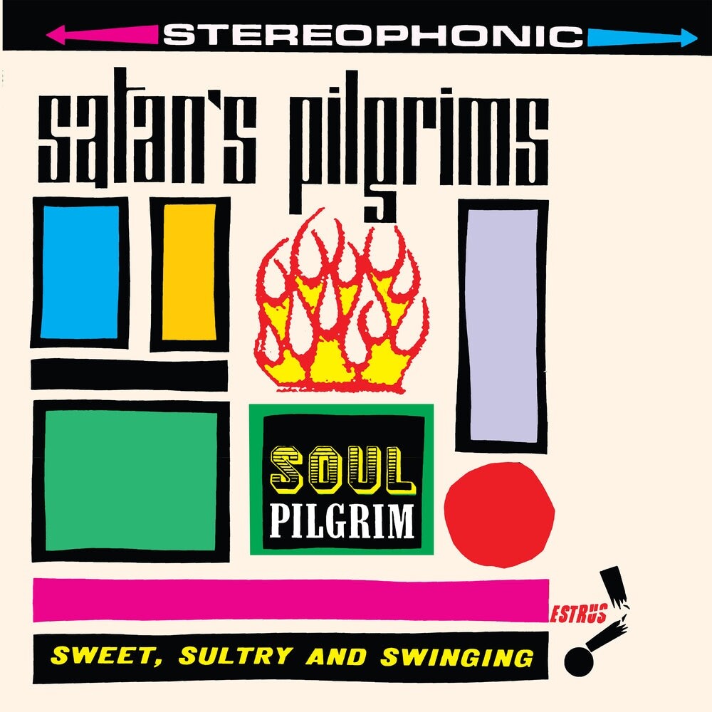 SATAN’S PILGRIMS Soul Pilgrim LP BLUE Vinyl NEW / SEALED Garage Surf Estrus 90’s