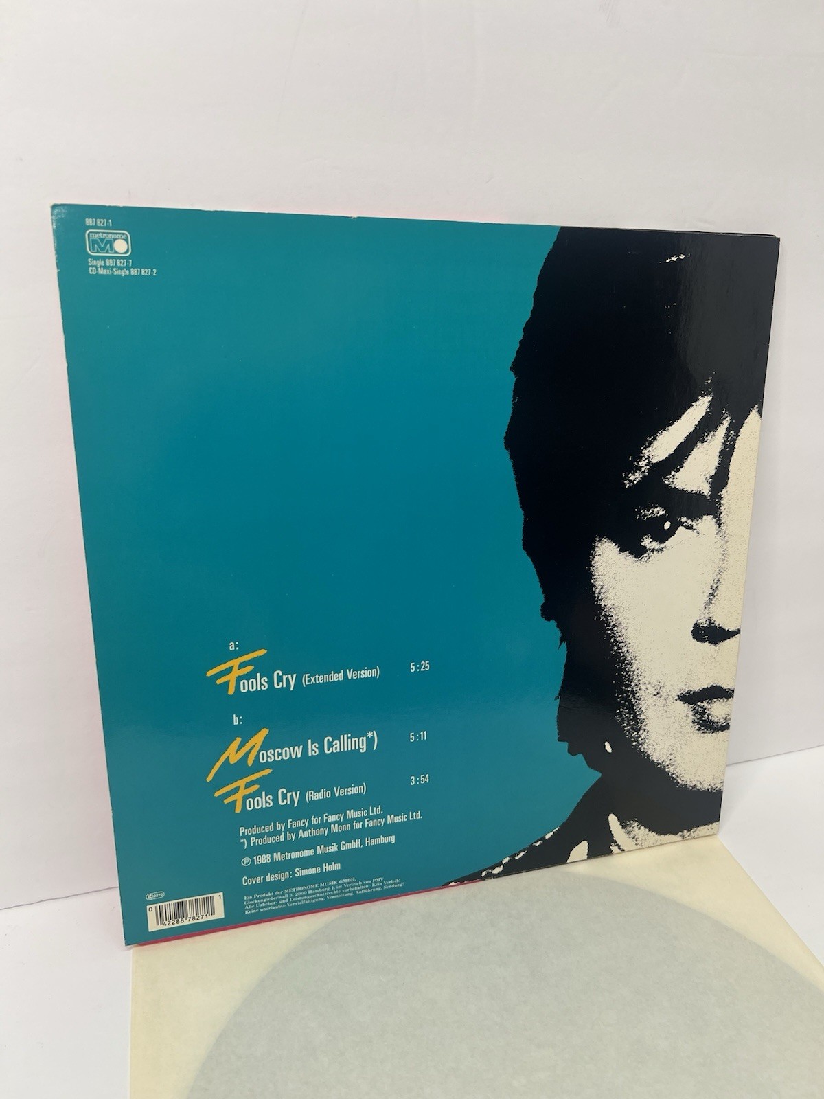 Fancy Fools Cry Vinyl Maxi Single 12inch EX Metronome Records 887 827-1 1988