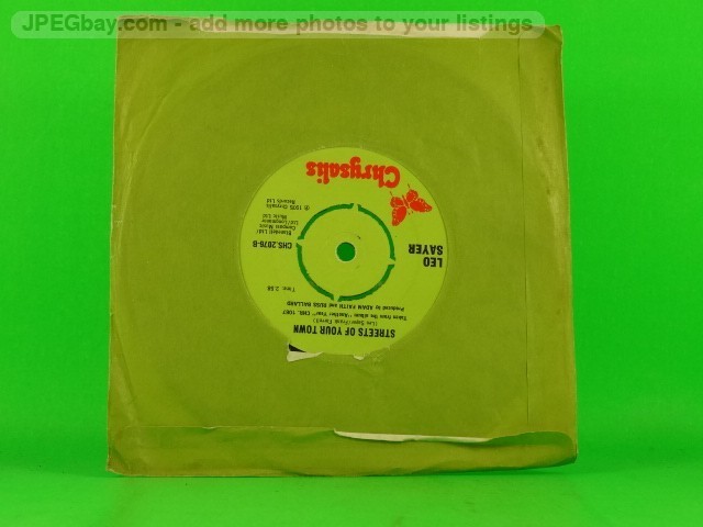 LEO SAYER MOONLIGHTING (148) 2 Track 7″ Single including Plain Paper Sleeve CHRY