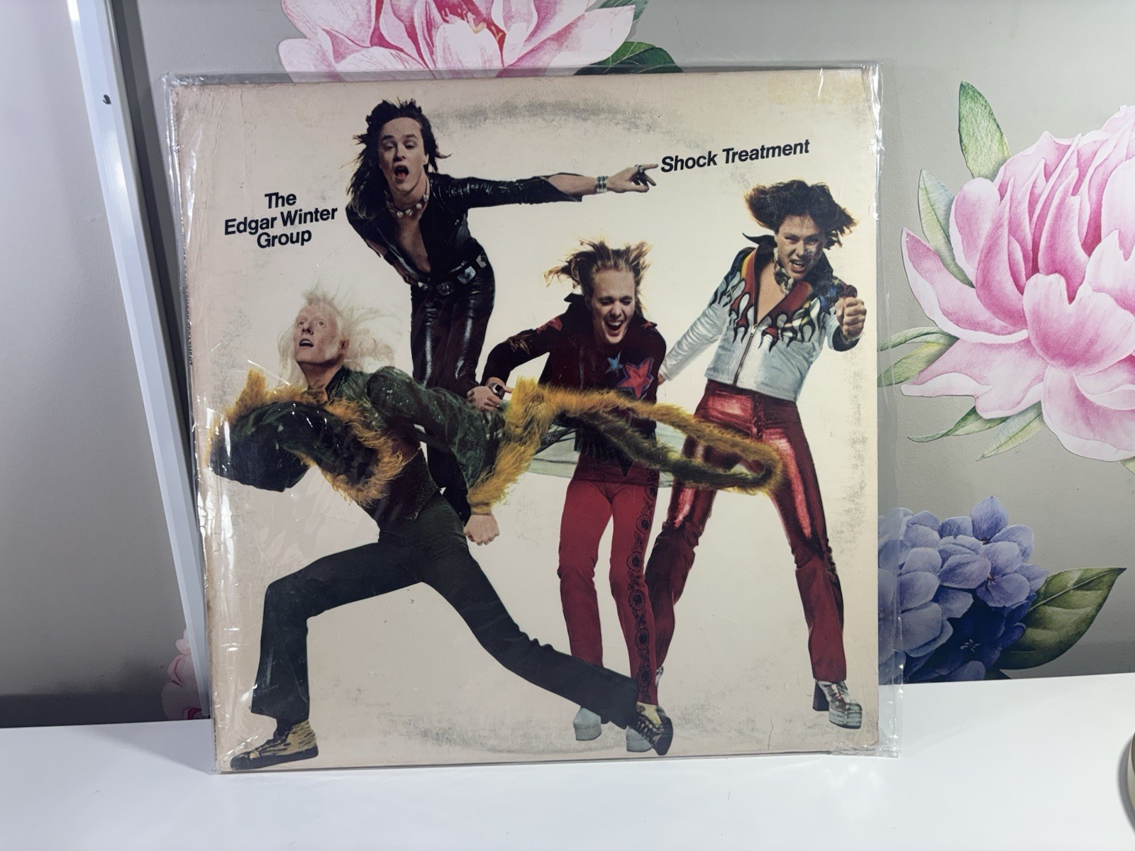 Edgar Winter Group – Shock Treatment – 1974 Epic PE 32461 Vinyl LP Epic Record!