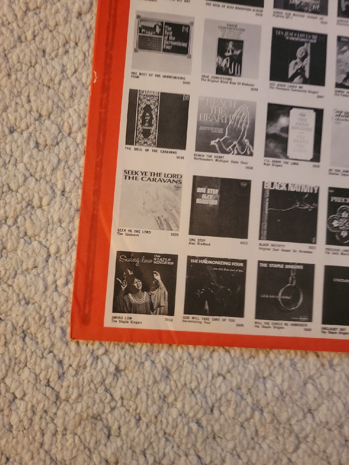 BEATLES VEE JAY VJ Inner SLEEVE COMPANY ORIGINAL RECORD SLEEVE NO LP INCLUDED