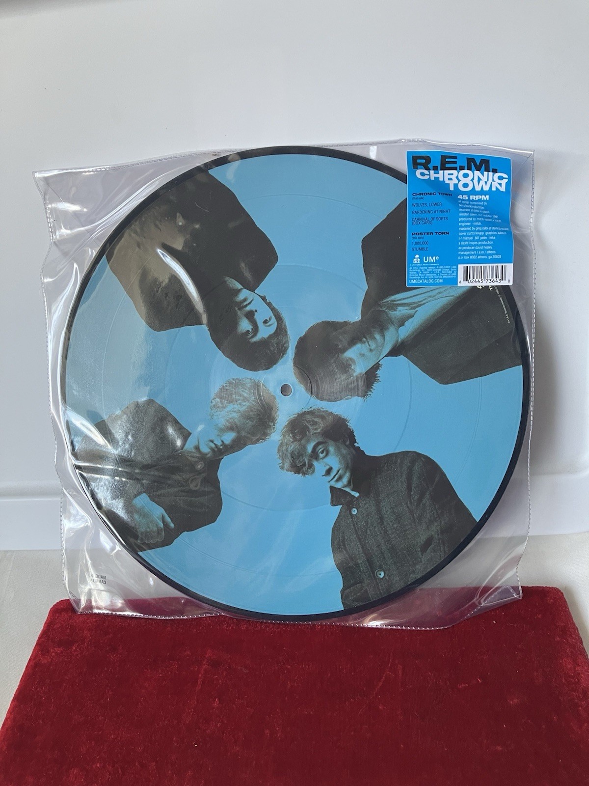 NEW R.E.M. Lp Chronic Town Picture Disc Vinyl Record Limited Ed 12”