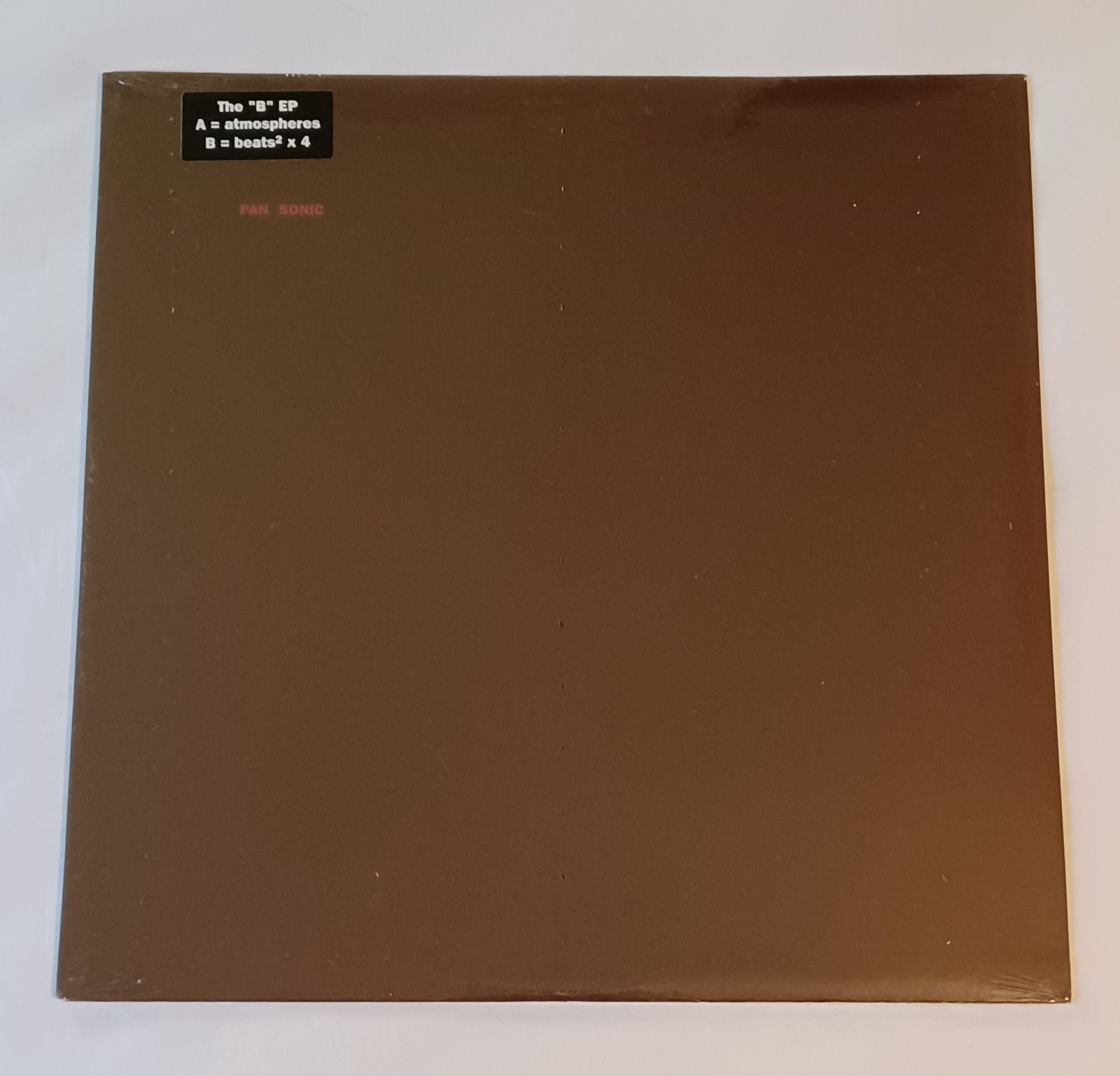 Pan Sonic B EP PANASONIC 12″ Vinyl Mute 1999 Electro Noise Minimal Techno Sealed