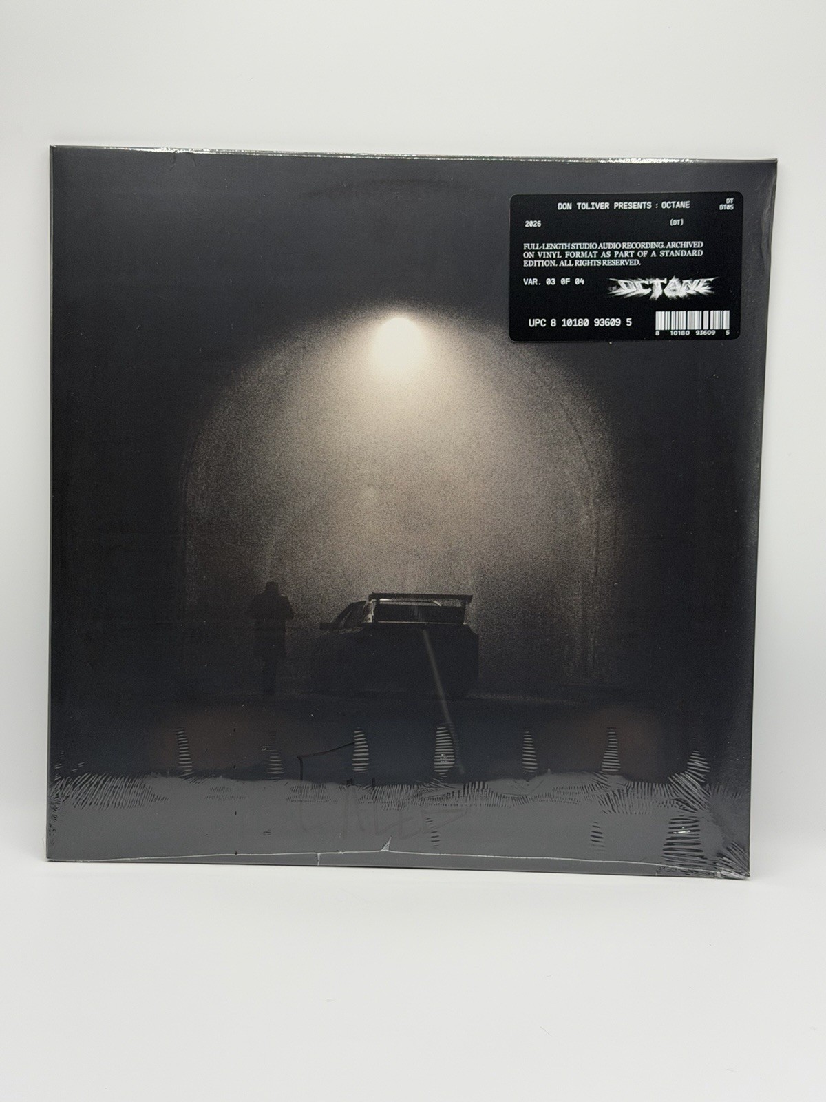 NEW DON TOLIVER SIGNED Octane Playback On Mettalic Vinyl VARIANT 3 Tunnel LP