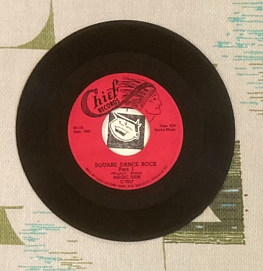 Magic Sam 45 Square Dance Rock Parts 1 & 2 1960 R&B Rocker EX
