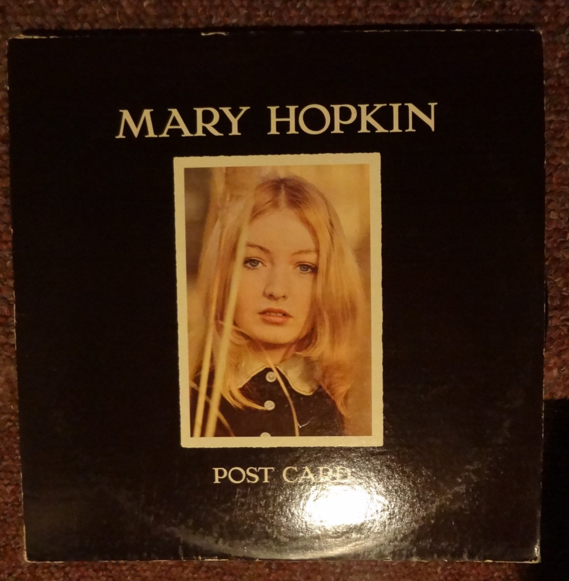 Mary Hopkin Post Card Vinyl LP Apple ST-3351 1st Pressing Those Were the Days