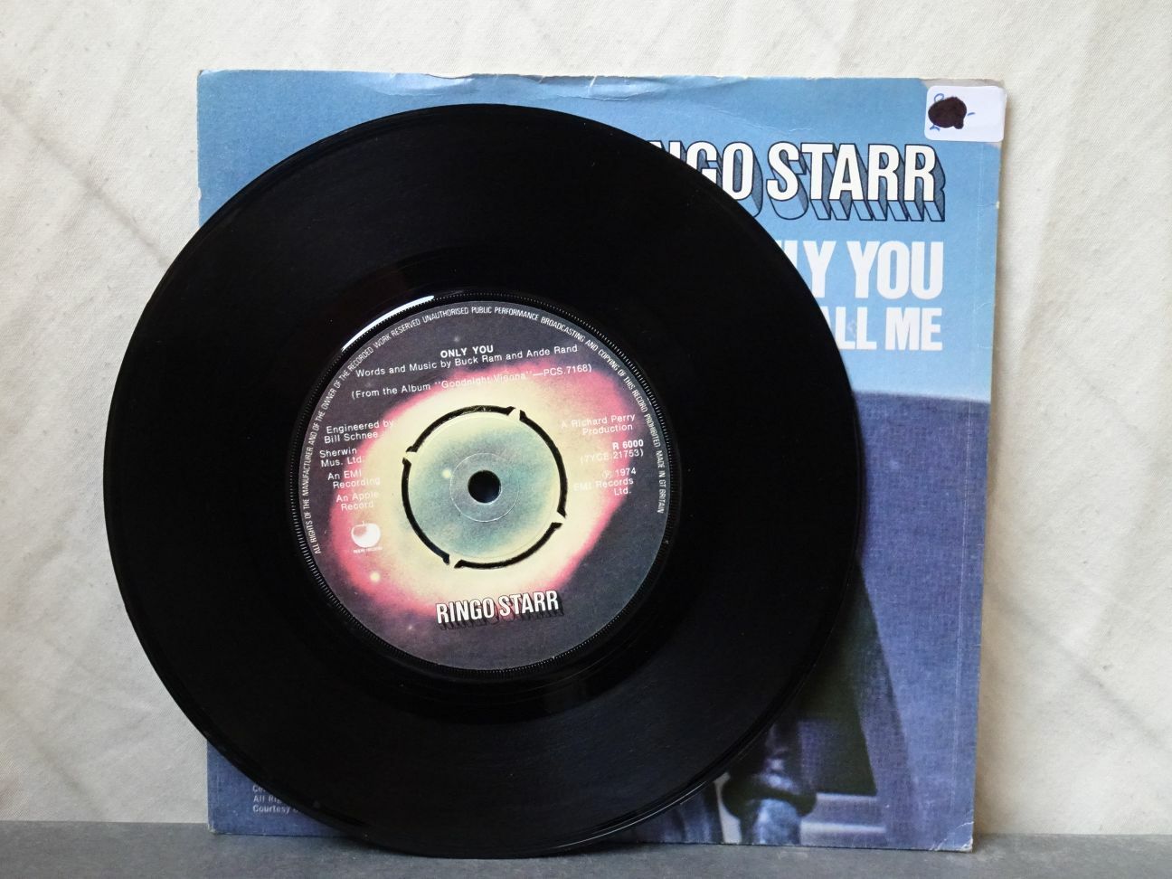 Ringo Starr: 2 Original 1970s 7″s
