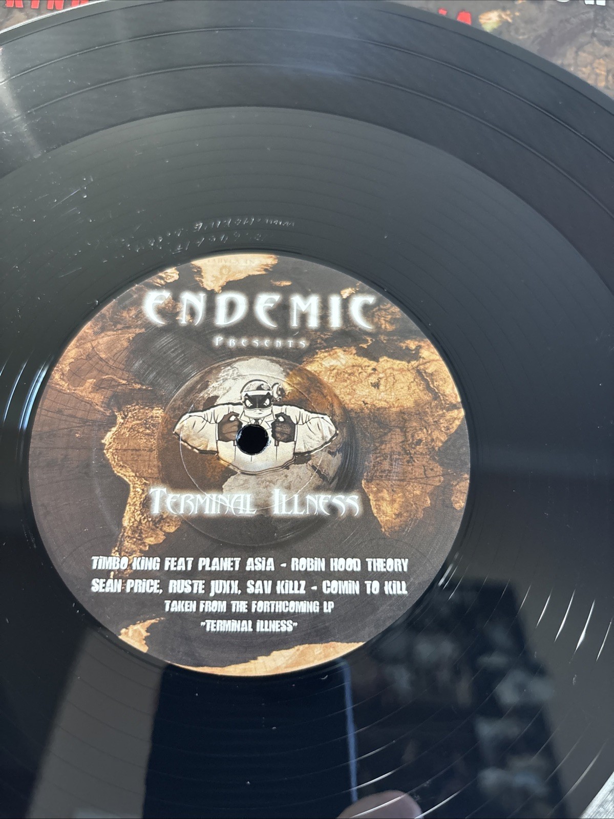 Endemic – Presents Terminal Illness – Vinyl Record 12 – 2008 / Sean Price NM