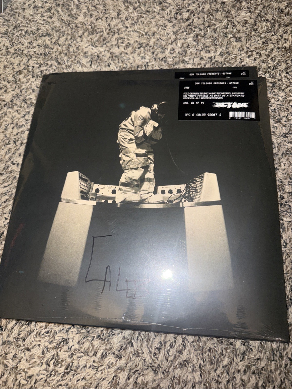 Don Toliver Octane SIGNED 2LP Vinyl SEALED NEW