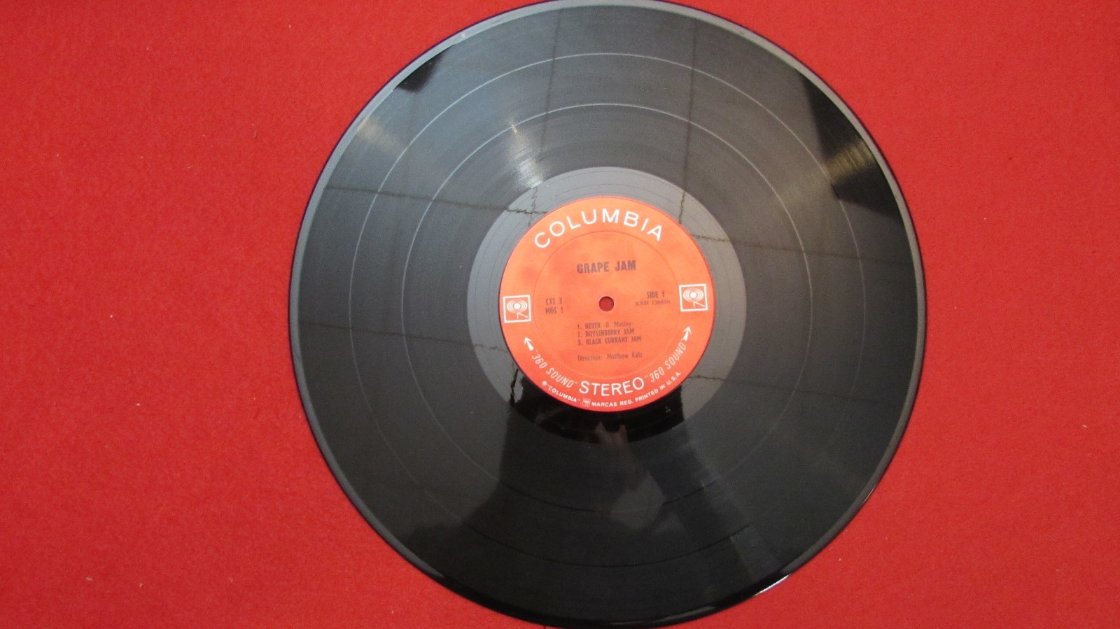 MOBY GRAPE Grape Jam Bloomfield, Kooper COLUMBIA LP VG+ 2-eye