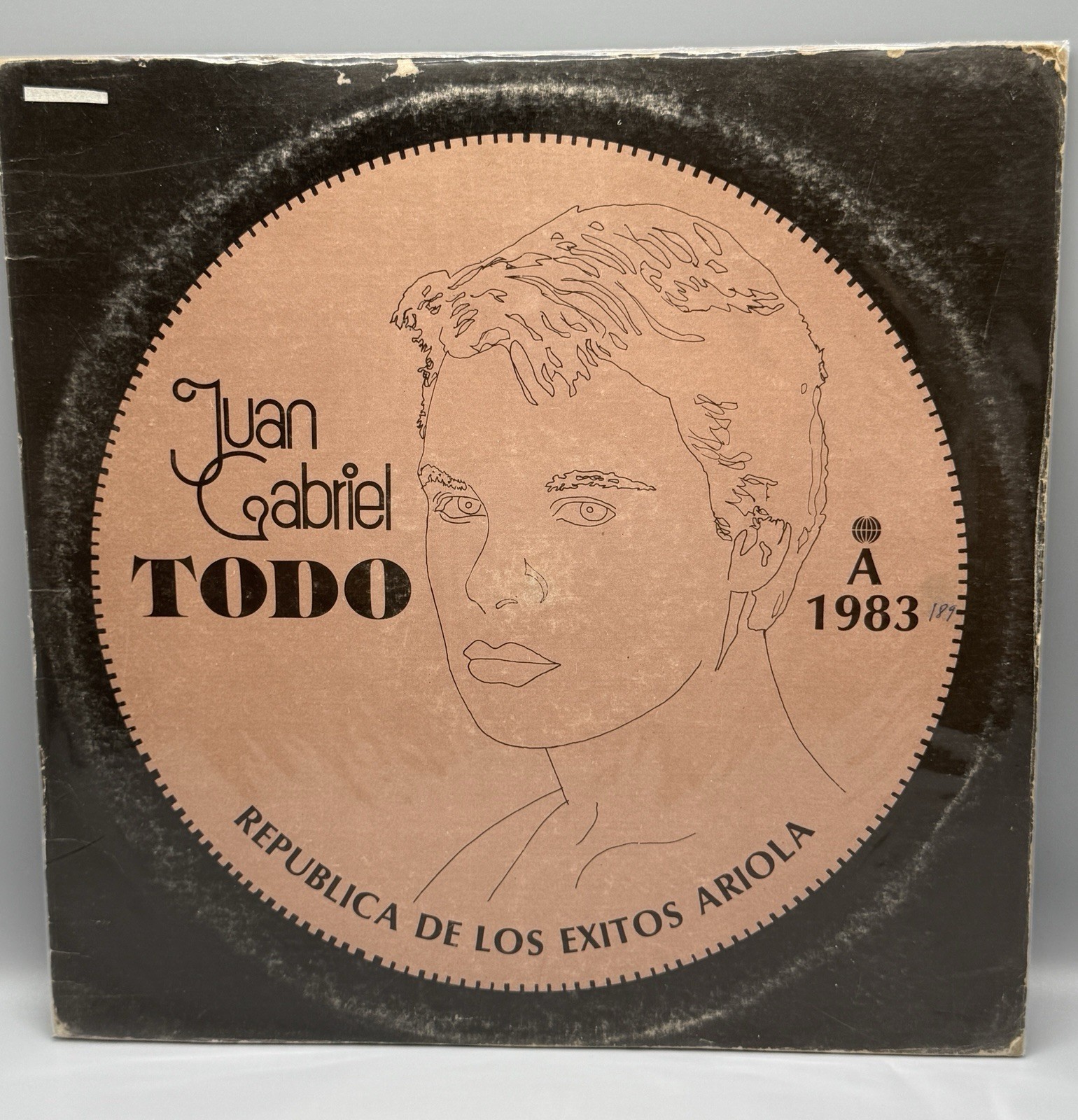 Juan Gabriel “ Todo” Vinyl LP/ Imported Venezuela / Ariola/ VG Condition