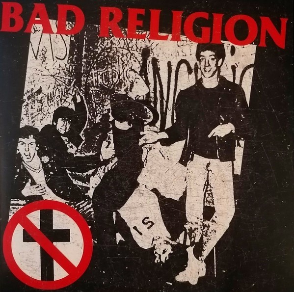 BAD RELIGION Public Service 7″ EP MELODIC HARDCORE Punk Rock BLUE SPLATTER VINYL