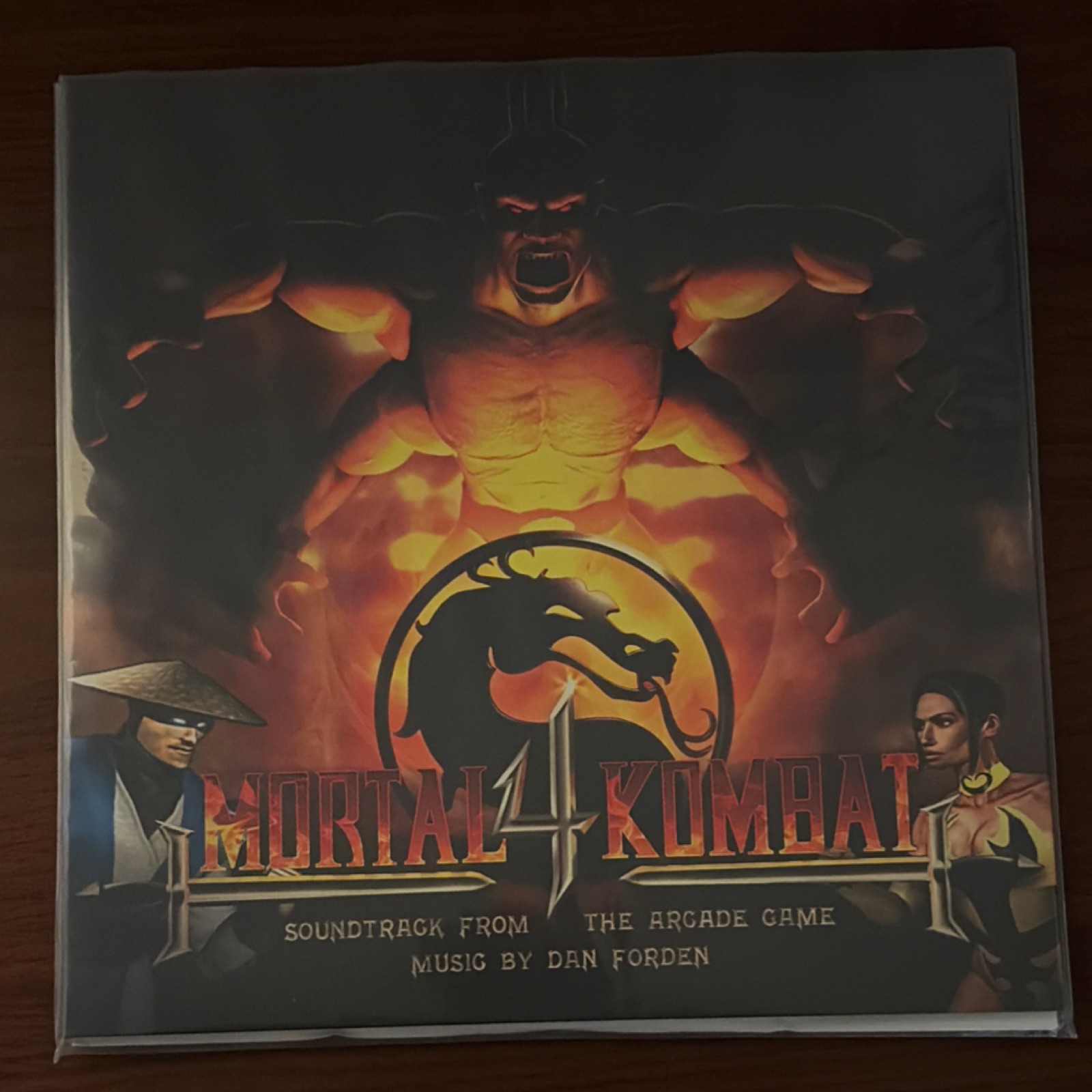 Mortal Kombat 4 Arcade Soundtrack – Blood-Filled Liquid Vinyl – Dan Forden – ETR