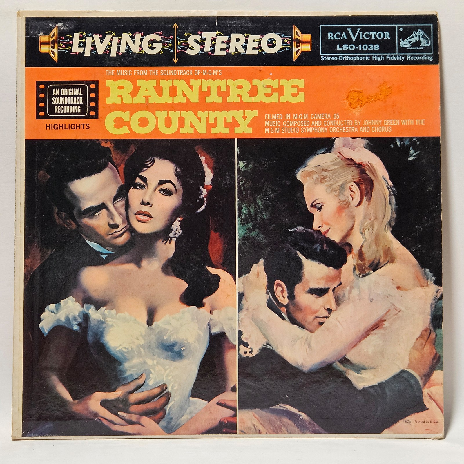 Johnny Green – Raintree County (Highlights) (An Original Soundtrack Recording) –