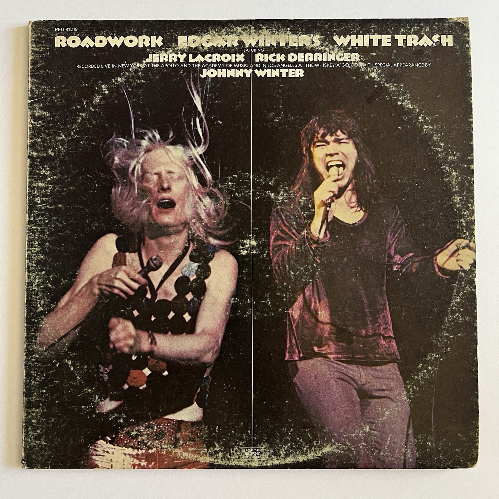 Edgar Winter’s White Trash – Roadwork (Epic PEG 31249, 1972, USA)
