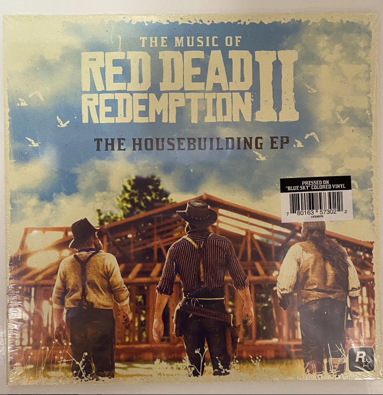 RED DEAD REDEMPTION II – House Building EP – LP – Blue Sky Colored Vinyl