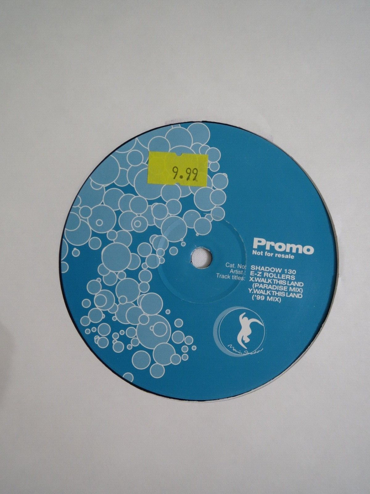 E-Z Rollers – Walk This Land – Moving Shadow – SHADOW 130 – Vinyl 12″ Promo 1999