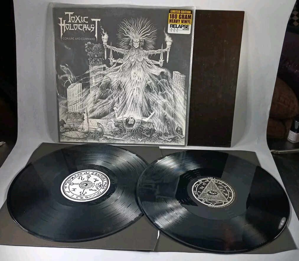 Conjure And Command Toxic Holocaust (2011 Double Vinyl LP) Limited Ed. 180 Gram