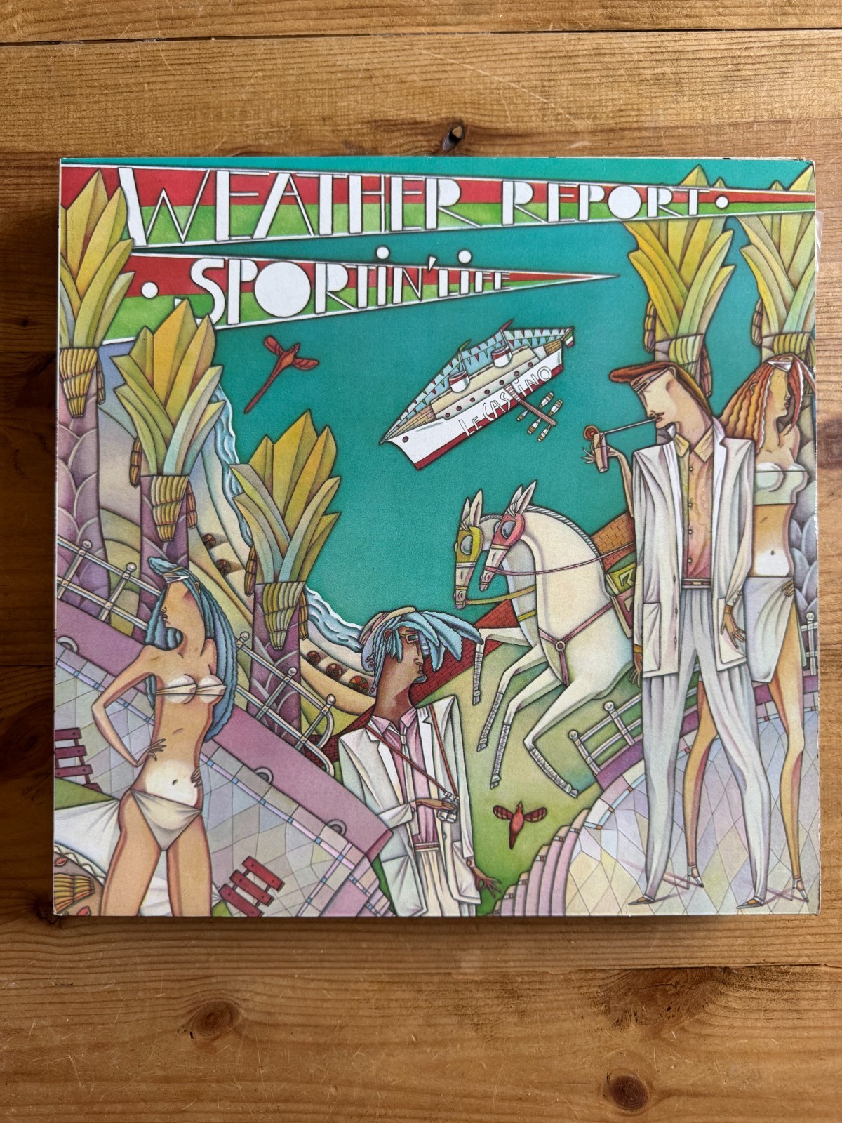 Weather Report – Sportin’ Life – 1985 UK Jazz Funk Fusion Vinyl Record LP