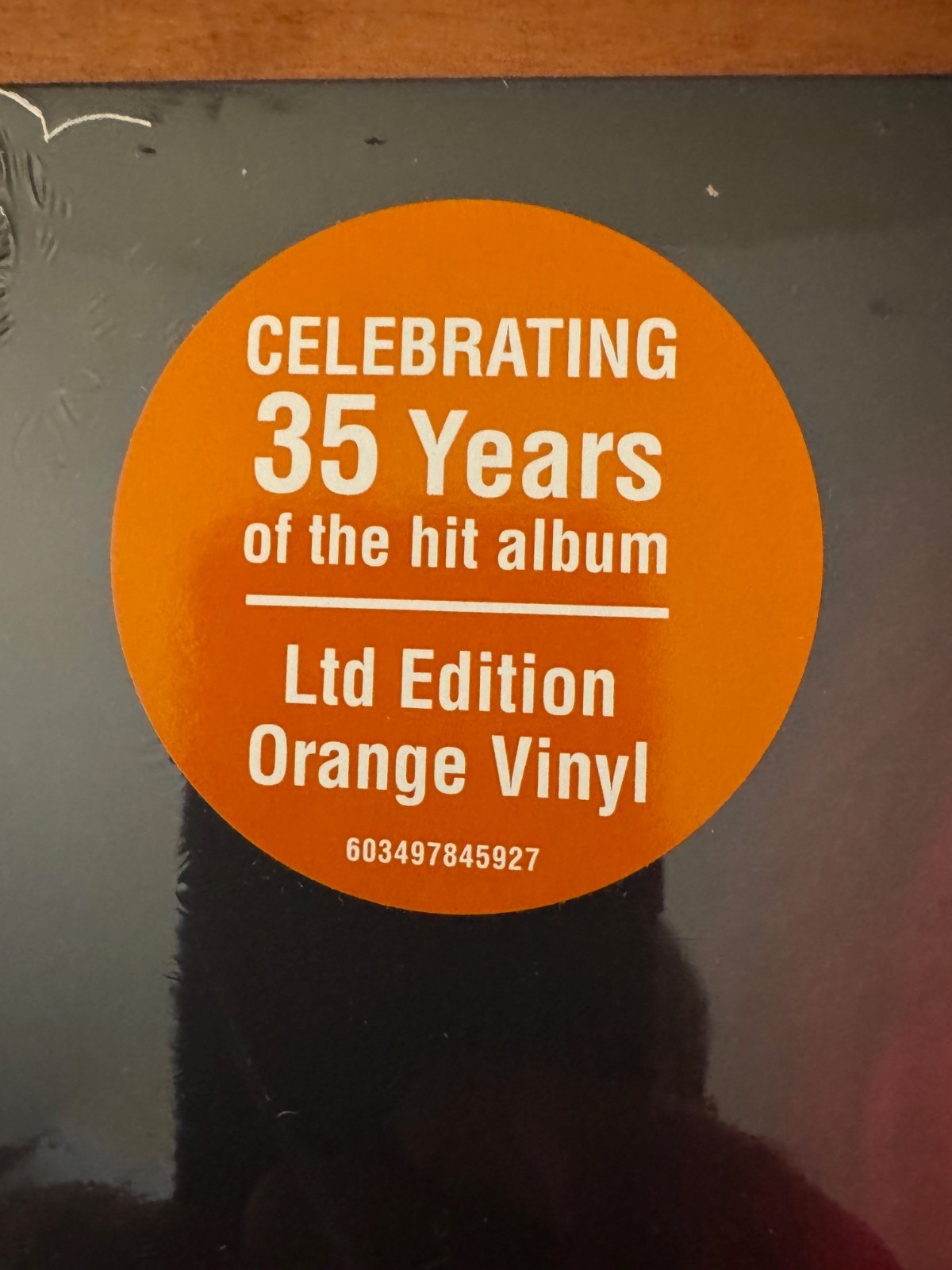 PHIL COLLINS – NO JACKET REQUIRED – LP – VERY RARE – ORANGE VINYL – 35TH – NEW!