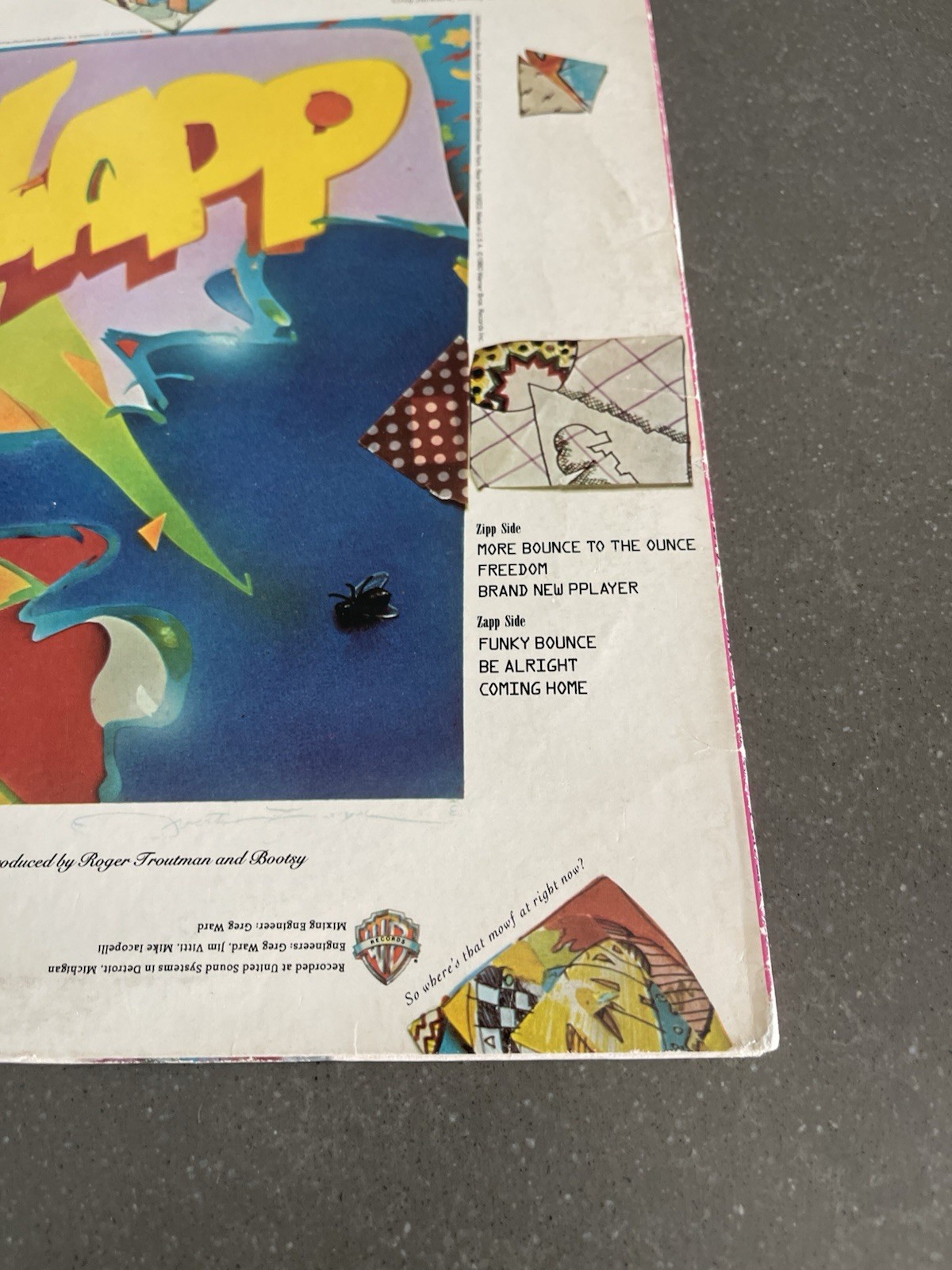 Zapp – Zapp (Warner, BSK 3432) LP Vinyl Funk Classic Reissue (Damaged Cover)