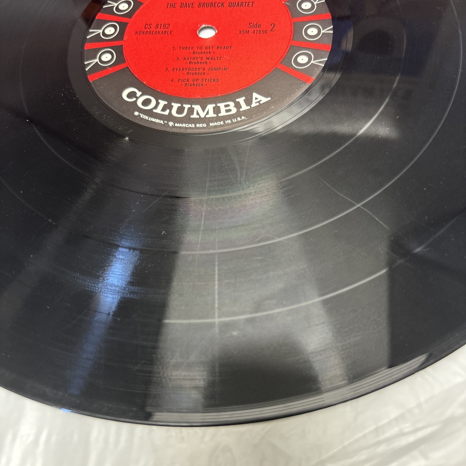 The Dave Brubeck Quartet Time Out Vinyl LP 1961 Columbia CS 8192