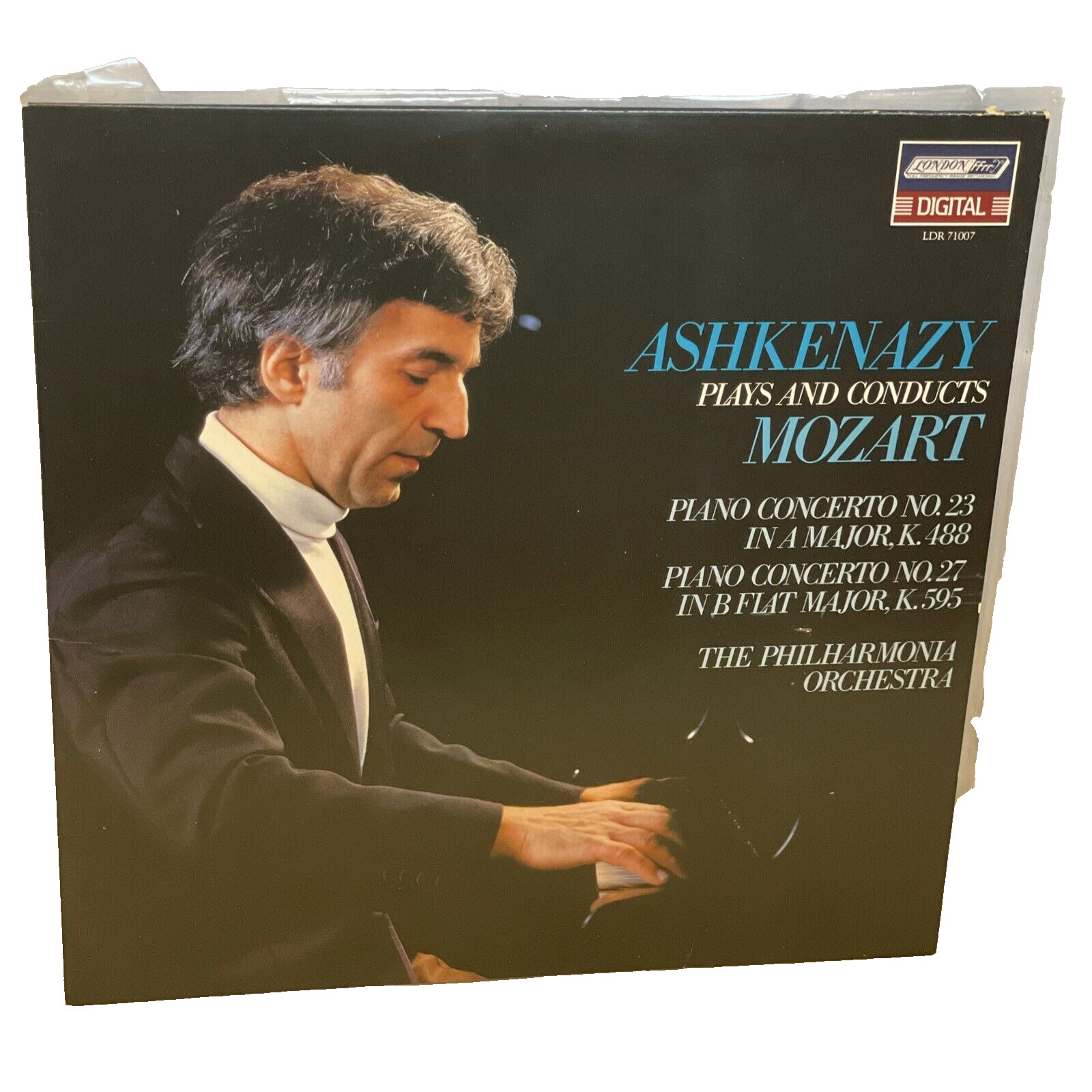 Ashkenazy Plays And Conducts Mozart (Vinyl, 1982) London LDR 71007 NM LP Record